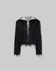 WARDEN EDGE Faux Fur Contrast-Layered Jacket - PINKPARKS