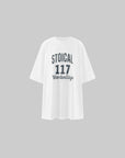 WARDEN EDGE Stoical 117 Oversized Graphic T-Shirt