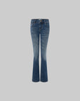 IAMXIAA Low-Rise Slim Flared Jeans