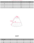 WARDEN EDGE Layered Mini Skirt with Contrast Drawstring Waist and Sporty Cotton Shorts