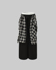 WARDEN EDGE Layered Waist Loose-Fit Track Pants - PINKPARKS