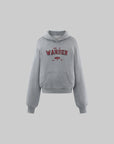 WARDEN EDGE Vintage Logo Oversized Hoodie