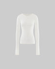 0122stepll Sheer Knit Top & Fuzzy Cowl Mini Dress Set