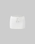DreamyNerd Sequin Mini Skirt with Drawstring Waist - PINKPARKS