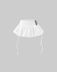 WARDEN EDGE Ruched Bubble Mini Skirt - PINKPARKS
