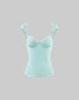 ROVENTE Lace Trim Sculpting Camisole Top