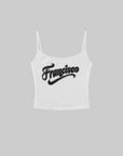 WARDEN EDGE Graphic Strap Tank Top with Urban Street Style