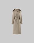 0122stepll Axis High-Neck Oversized Trench Coat