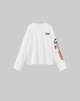 WARDEN EDGE Long Sleeve Graphic Tee with California Speedway Print
