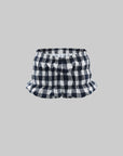 WARDEN EDGE Mini-short bouffant à carreaux