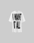 ROVENTE Statement Print Oversized T-Shirt