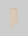 WARDEN EDGE Asymmetrical vest with skirt & pleated skirt set