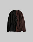 DOINDULGE Deconstructed Spliced Blazer
