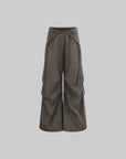 WARDEN EDGE Paratrooper Draped Wide-Leg Pants
