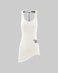 WARDEN EDGE Asymmetric Tank Top with Back Strap