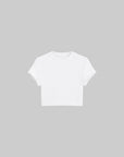 ROVENTE Micro Ribbed Cropped Tee - PINKPARKS