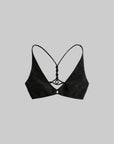 DOINDULGE Braided Strap Detail Bralette Top