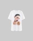 0122stepll T-shirt Oversize à Portrait Graphique