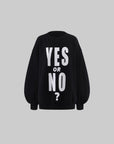 WARDEN EDGE Oversized Statement Graphic Drop-Shoulder Sweatshirt