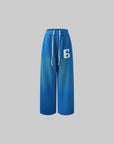WARDEN EDGE Oversized Wide-Leg Sweatpants - PINKPARKS