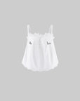 WARDEN EDGE Lace-Trim Ruffle Camisole & Shorts Set