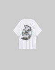 0122stepll Renaissance Graphic Oversized T-Shirt
