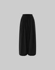 ROVENTE Volume Gathered Wide-Leg Pants