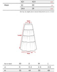 DOINDULGE Layered Asymmetric Jacquard Skirt