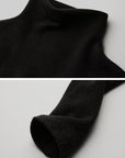 DOINDULGE Cutout Detail Stretch Knit Top