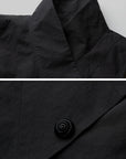 DOINDULGE High Collar Longline Vest Dress