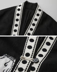 DOINDULGE Veste oversize à empiècements contrastés