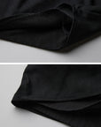 DOINDULGE Oversized Pleated Draped Wide-Leg Pants