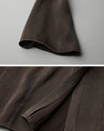 DOINDULGE High Neck Gathered Gothic Flare Sleeve Maxi Dress