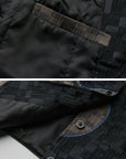 DOINDULGE Asymmetric Patchwork Textured Vest