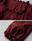 DOINDULGE Baroque Cropped Cameo Top