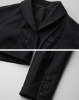 DOINDULGE Sculpted Waist Panel Detail Blazer