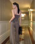 0122stepll Sculpt Cut Strapless Set