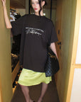 0122stepll デザイアグラフィックオーバーサイズTシャツ