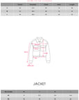 IAMXIAA Cropped Faux Leather Jacket with Zip Detail