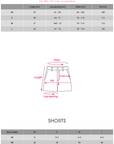WARDEN EDGE White Bloom Shorts - PINKPARKS