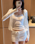 DreamyNerd Cap Sleeve Sweetheart Top - PINKPARKS