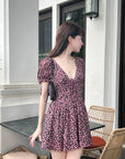DreamyNerd Rosy Bloom Mini Dress - PINKPARKS