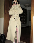 0122stepll Axis High-Neck Oversized Trench Coat