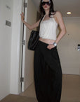 0122stepll Draped Halter Tube Top