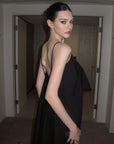 0122stepll Asymmetric Camisole & Maxi Skirt Set