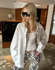 0122stepll Zebra Print Low-Rise Wide-Leg Denim Pants