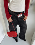 WARDEN EDGE Haut à manches longues raglan avec motif dalmatien