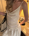 0122stepll Draped Cowl Cami Top
