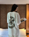 0122stepll Renaissance Graphic Oversized T-Shirt