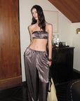 0122stepll Ensemble Haut Bandeau & Pantalon Large